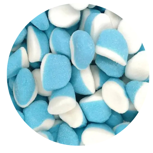DAMEL : Bisous bleu sucré - Halal  -  Sans gluten