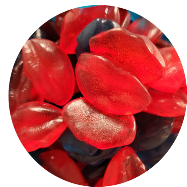 Lèvres Rouge et bleu - Halal