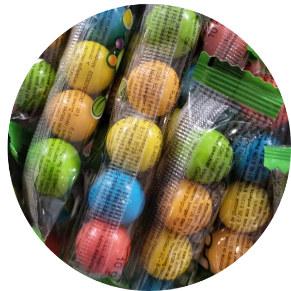 Candy Pack Chewing-gum Fruits