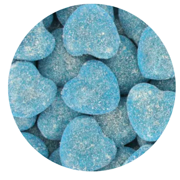 DULCEPLUS : Coeur bleu  -  Halal - Sans gluten