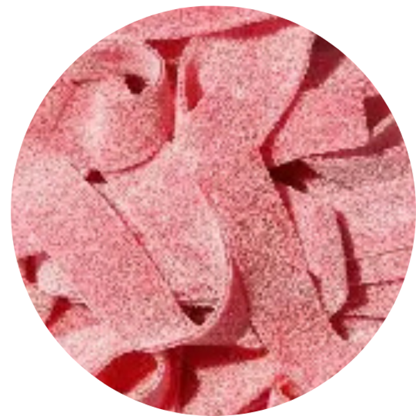 DULCEPLUS : Ceinture XXL fraise - Halal - Sans gluten