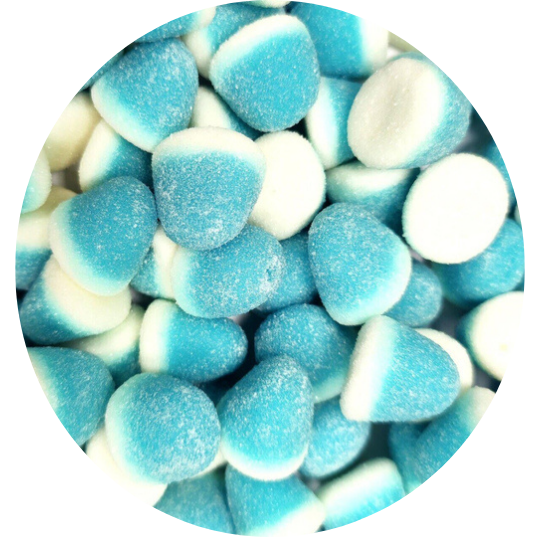 DAMEL : Bisous bleu sucré - Halal  -  Sans gluten