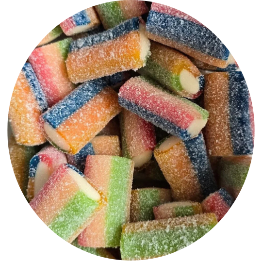 DAMEL : Câble Géant Multicolore Sucré - Halal