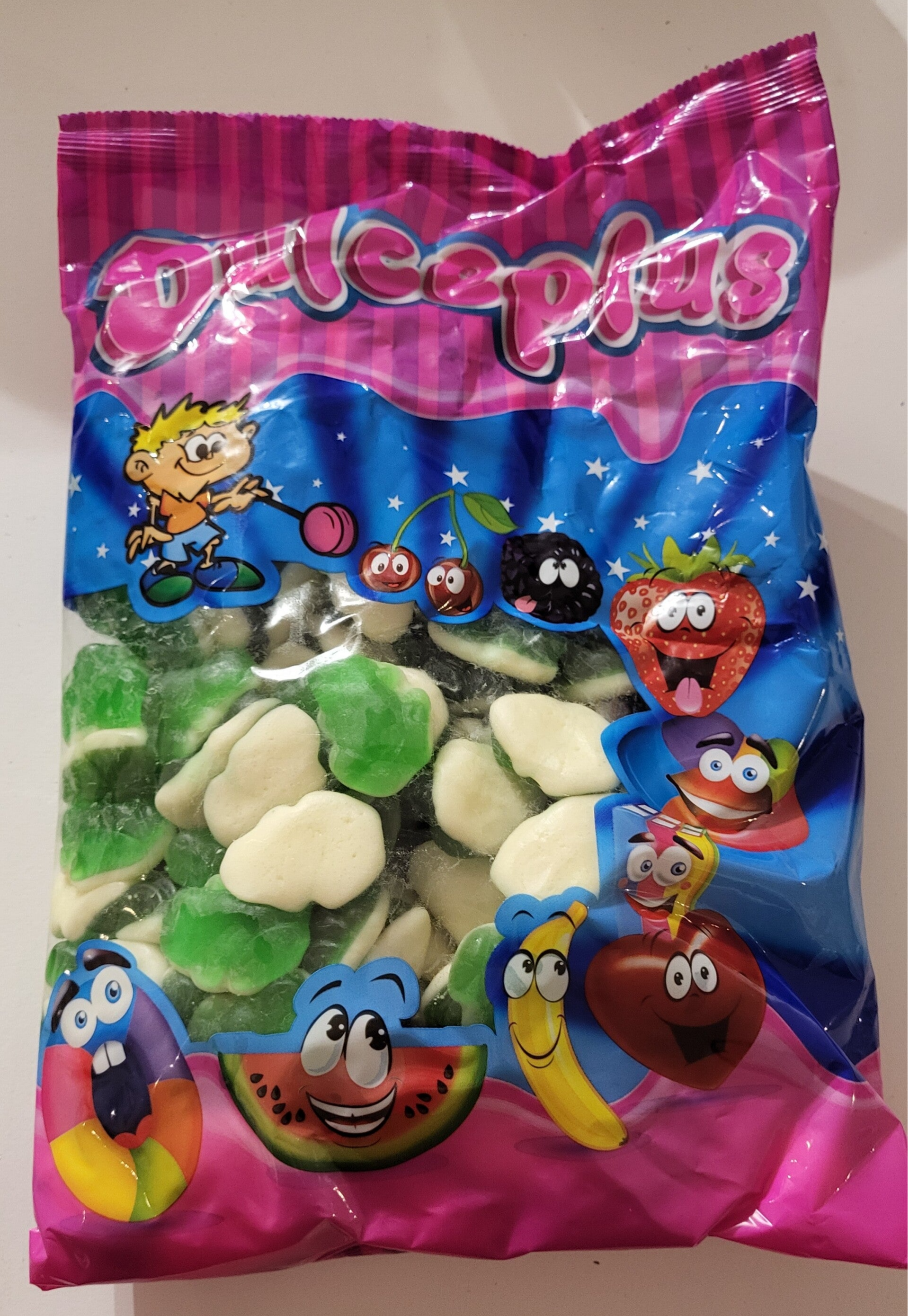 DULCEPLUS : Grenouille verte -  Halal - Sans gluten - 1 kilo