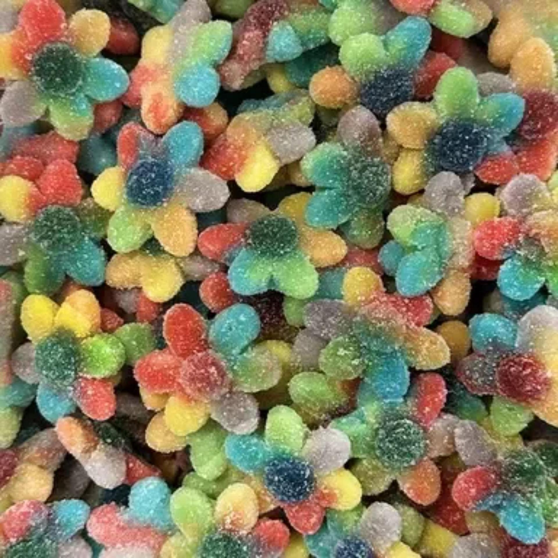 DULCEPLUS : Fleur multicolore sucré - Halal - Sans gluten