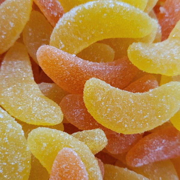 DULCEPLUS : Quartier orange et citron - Halal - Sans gluten - 100g