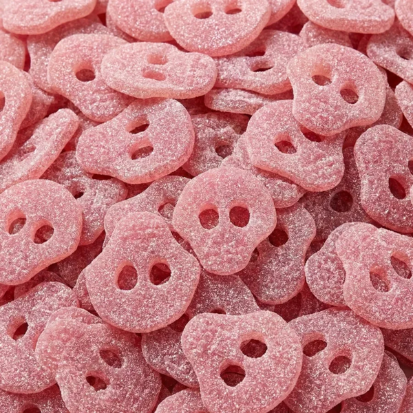 S-MARKE : Sour Pinky Skull  - Bonbons Suédois