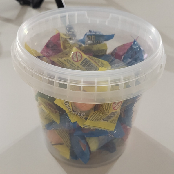 Pot chewing-gums - Halal - 100pièces