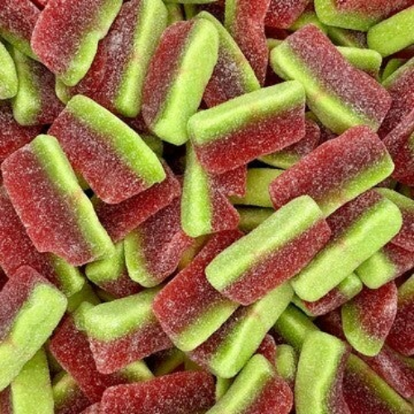 DULCEPLUS : Morceau de pastèque - Halal - Sans gluten - 100g