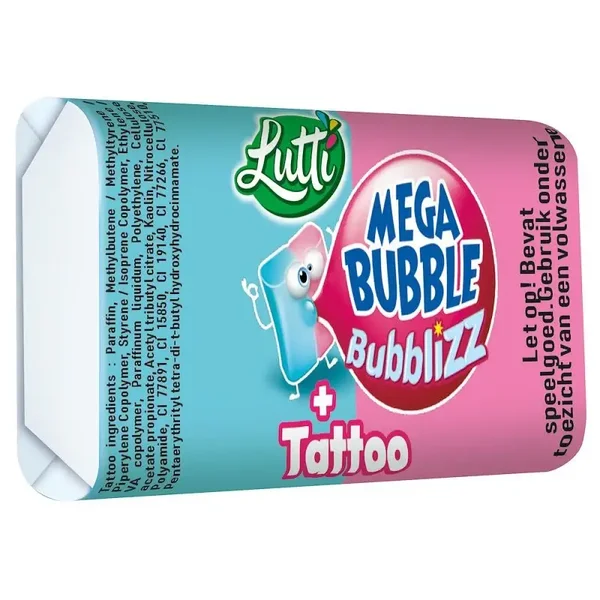 LUTTI : Mega Bubble Bubbliz - 5 Pièces