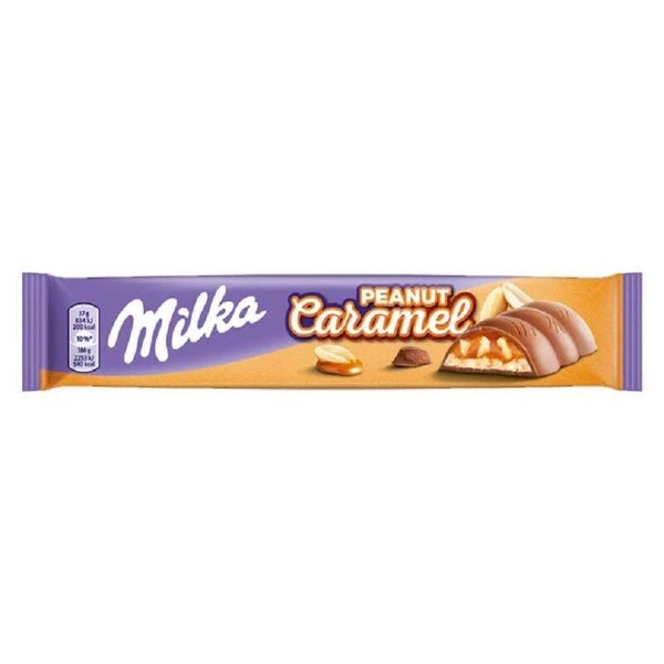 MILKA : Peanut Caramel barre de 37g - Barres chocolaté