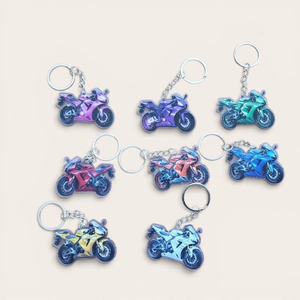 Porte clef moto