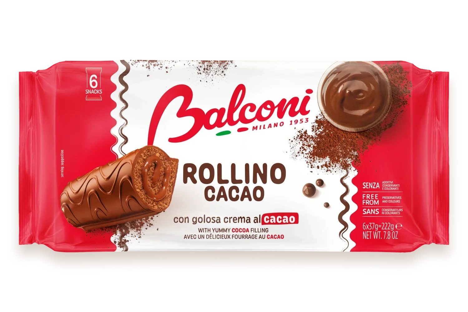BALCONI : Rollino chocolat