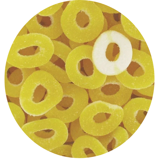 DULCEPLUS : Anneau citron - Halal - Sans gluten - 100g