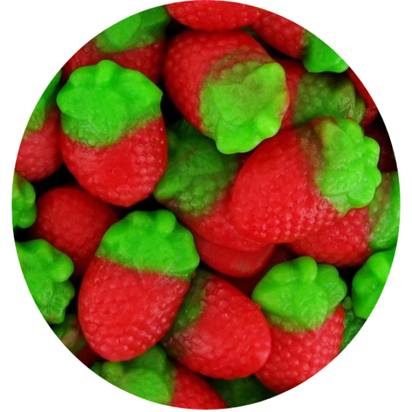 DULCEPLUS : Fraise des bois - Halal - Sans gluten