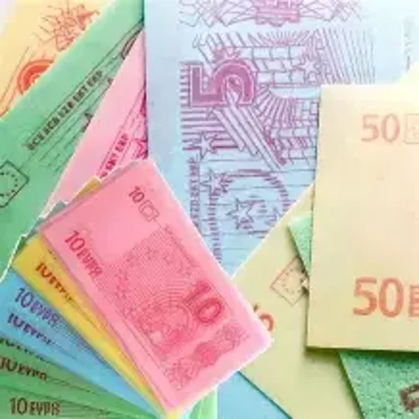 BRABO : Billet de banque  - Halal - Vegan - 20 pièces