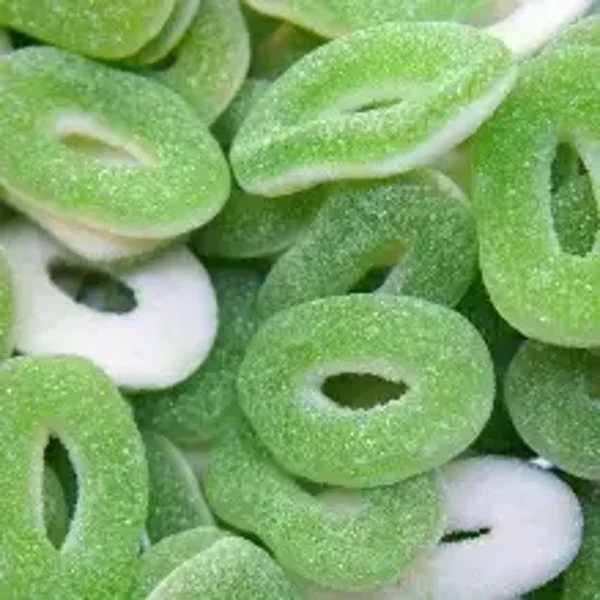 TROLLI : Anneau pomme - Sans gluten - 100g