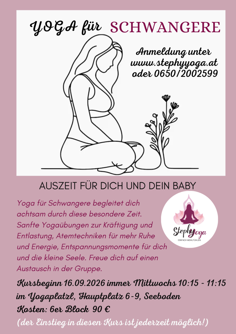 Yoga für Schwangere Spittal/Drau