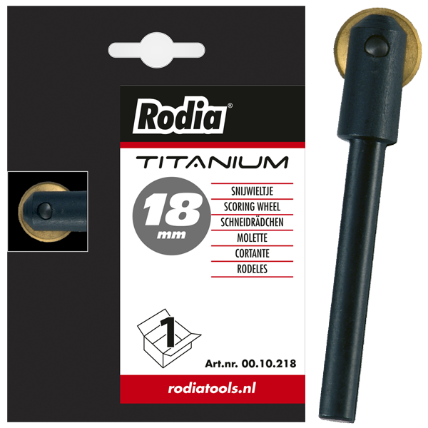 Rodia - Wieltje rond 18 Titanium