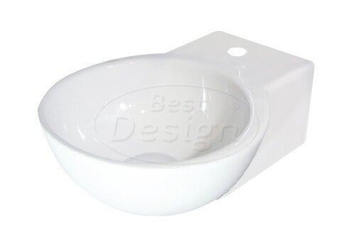 Best Design - Sun fontein 16x32x12cm Glans-Wit