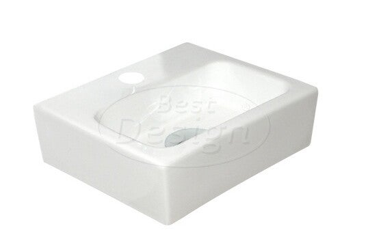 Best Design - Mini-Beta fontein 28x24.5x9cm Glans-Wit
