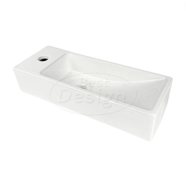 Best Design - Queen fontein Links 38x14x8 cm Glans-Wit