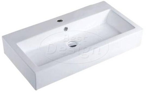 Best Design - Feel Wastafel 80x44x15cm Glans-Wit