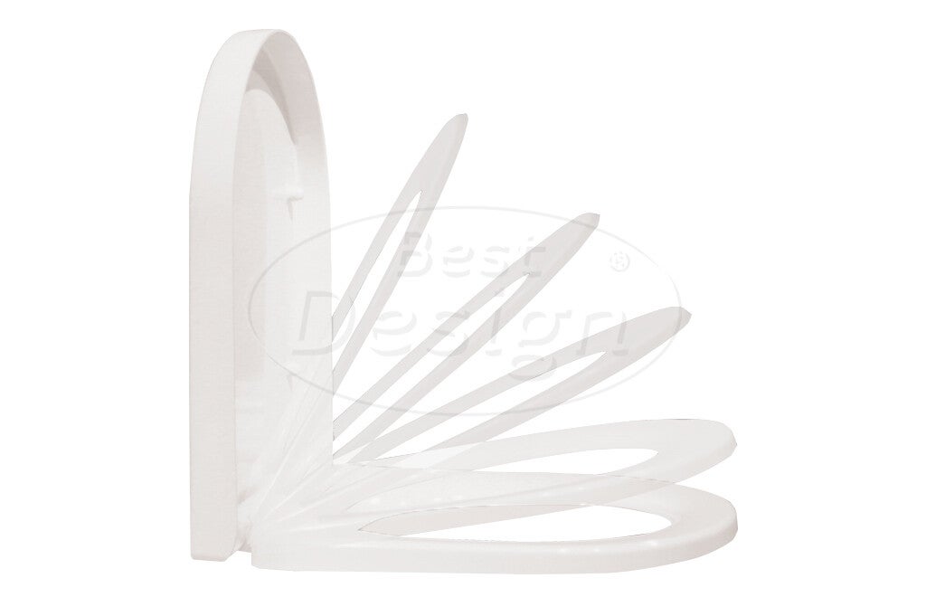 Best Design - Litza soft-closing 2.0 toiletzitting Glans-Wit