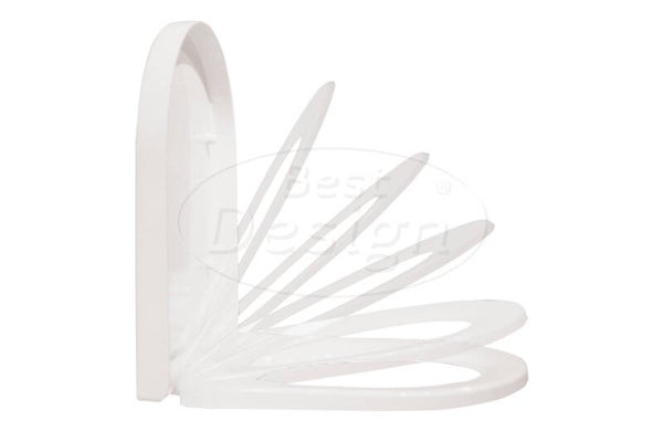Best Design - Litza soft-closing 2.0 toiletzitting Glans-Wit
