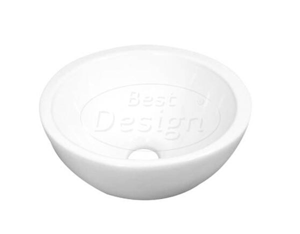 Best Design - Round fontein diam: 25cm Glans-Wit