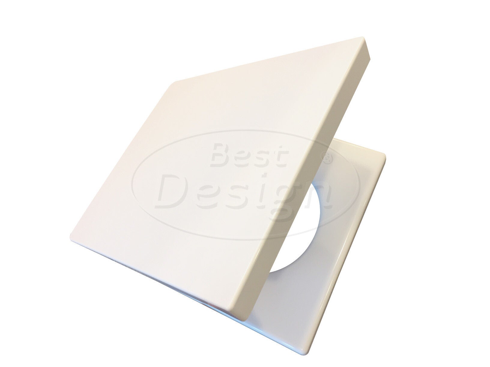 Best Design - Toiletzitting soft-closing Schnell Glans-Wit