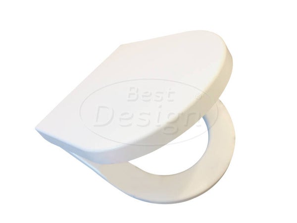 Best Design - Toiletzitting soft-closing Rapid Glans-Wit