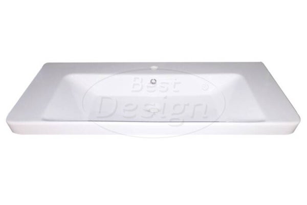 Best Design - Losse meubel wastafel Moby 103 cm Wit