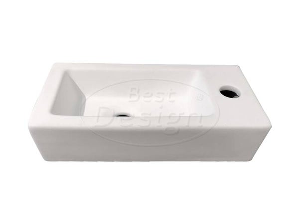Best Design - Farnetta fontein Rechts 37x18x9cm mat-wit