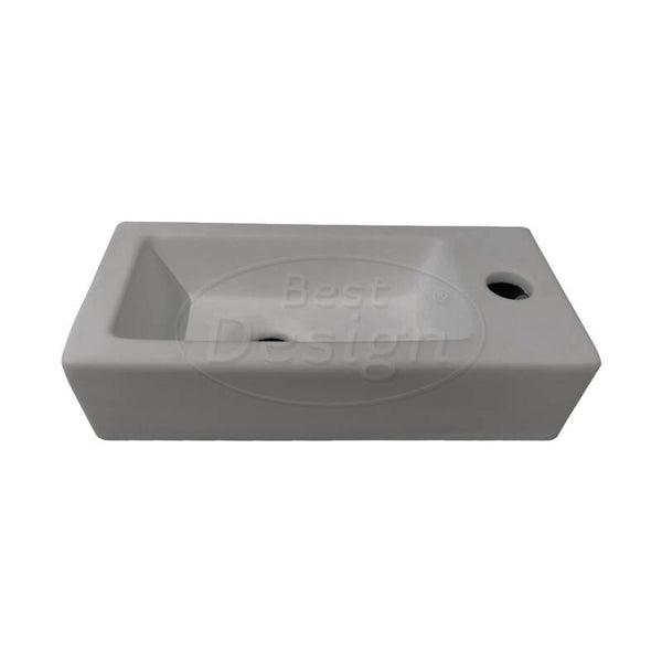 Best Design - Farnetta fontein Rechts 37x18x9cm mat-grijs