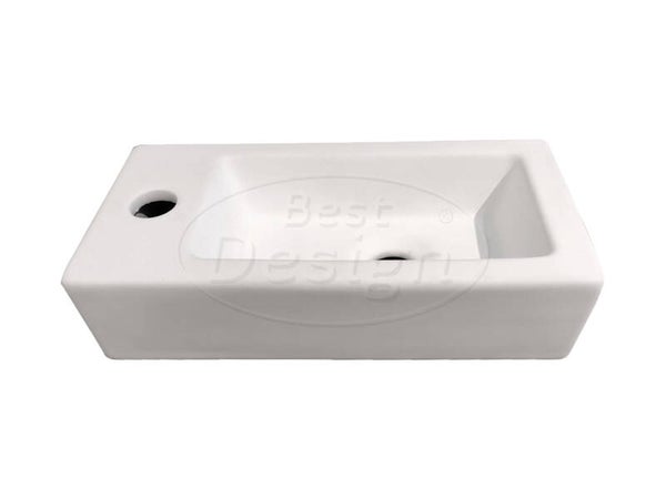 Best Design - Farnetta fontein Links 37x18x9cm mat-wit
