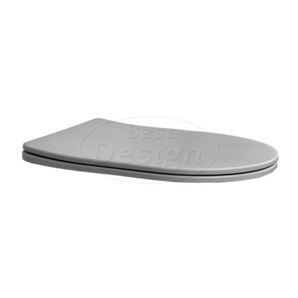 Best Design - Toiletzitting soft-closing Morrano-49 Mat-Grijs
