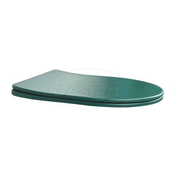 Best Design - Toiletzitting soft-closing Morrano-49 Mat-atrovirens ter vervanging