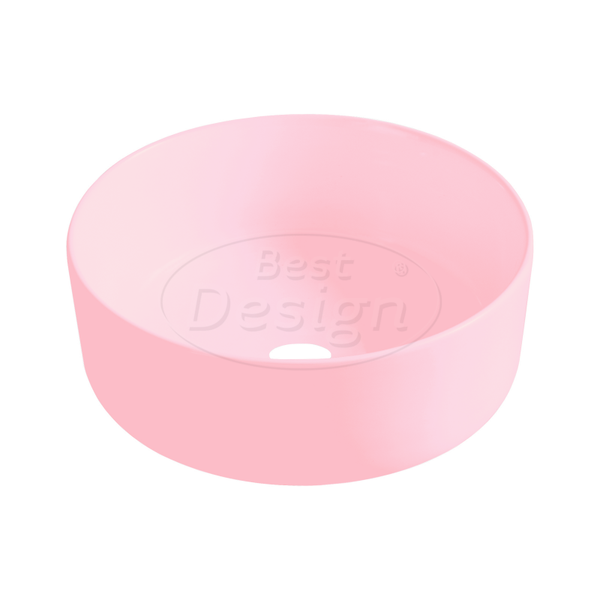 Best Design - Luzz opbouw-waskom Ø=40cm x H=12cm mat-lichtroze