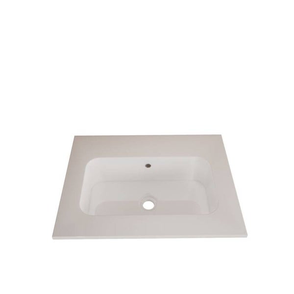 Gliss Design - Asia Wastafel (Glans Wit)