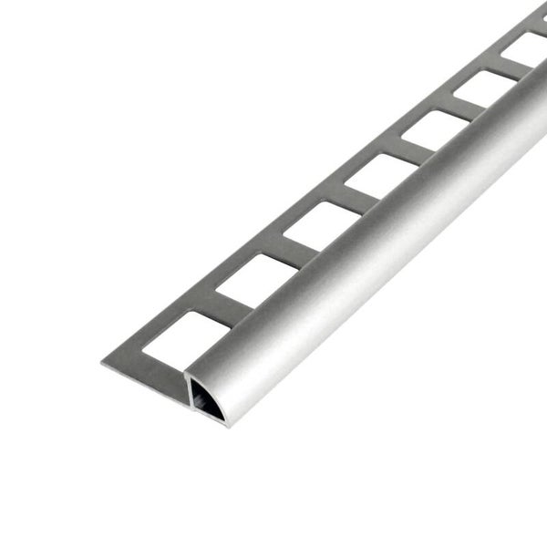 Blanke - Aluminium Rond Glans Zilver 10 mm 250 cm
