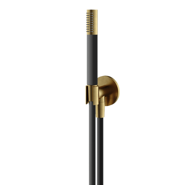 Hotbath - Archie AR430 Handdouche met wandsteun, uitlaat en doucheslang 1,5m inbouw