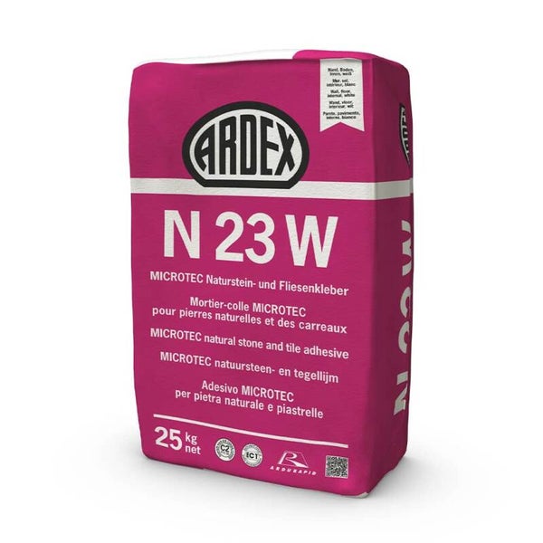 Ardex - N 23 W natuursteen- & tegellijm wit 25 kg