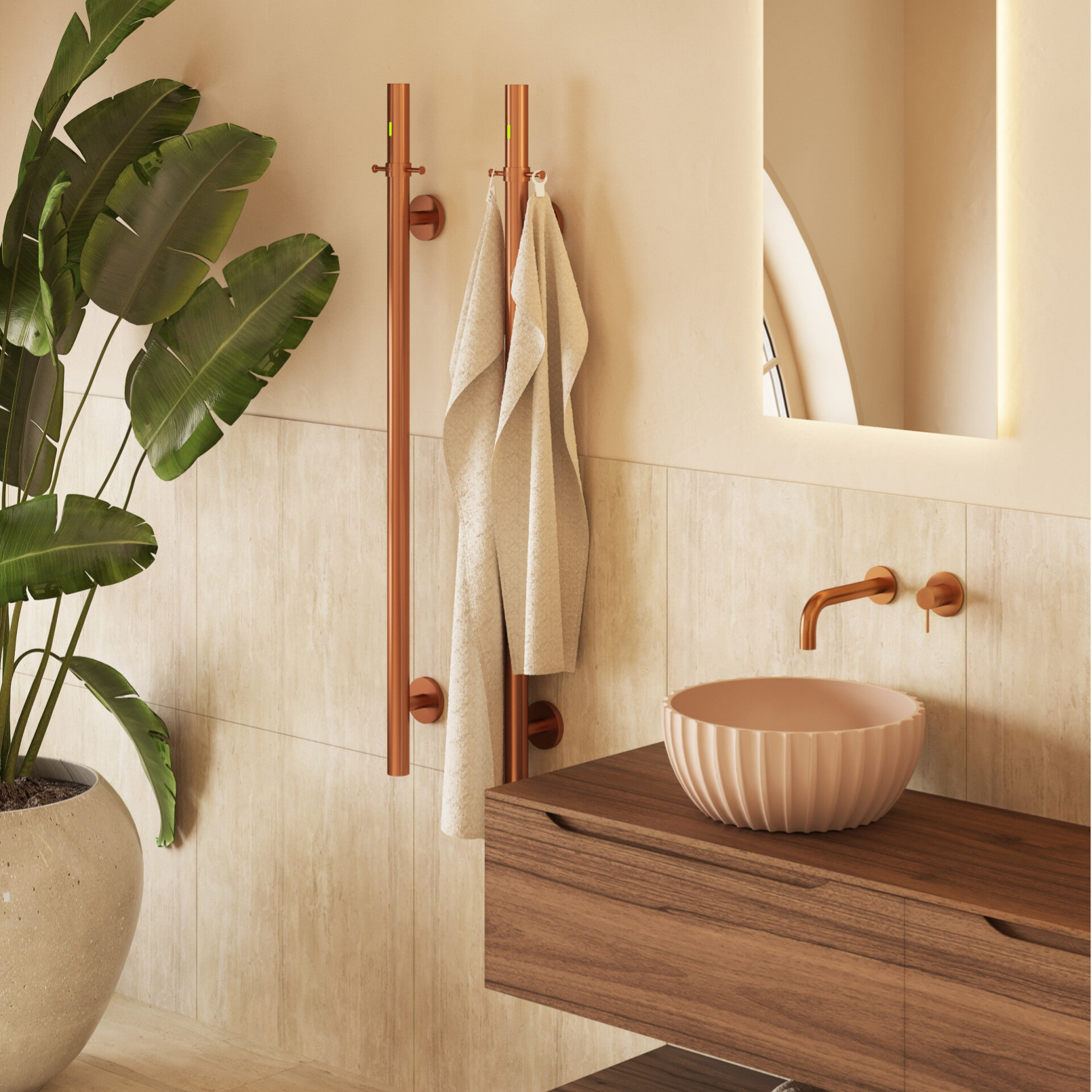 DRY - Amsterdam elektrische handdoekwarmer