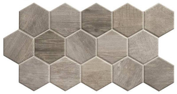 Realonda - Sequoia Hex Ash Vloertegel / wandtegel