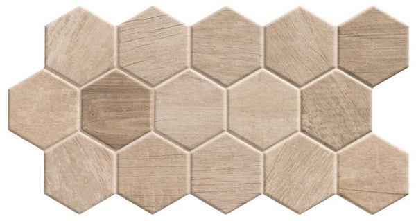 Realonda - Sequoia Hex Camel Vloertegel / wandtegel