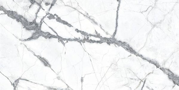 Ecoceramic - Luxe Olympia White Polished / Marmer Vloertegel / wandtegel
