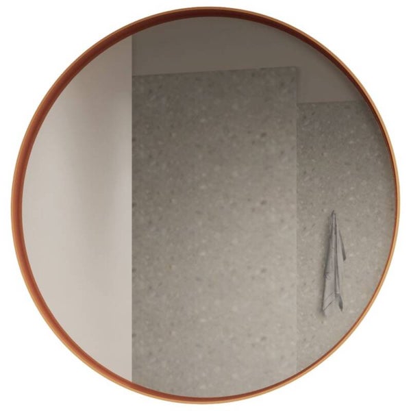 Gliss Design - Asteri Ronde Badkamerspiegel (Koper Rosé)