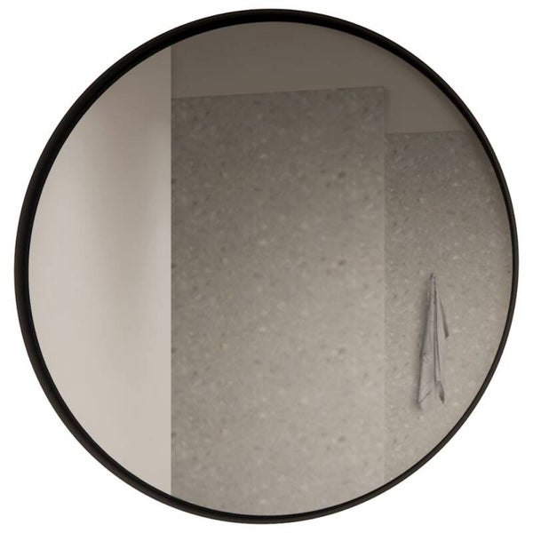 Gliss Design - Asteri Ronde Badkamerspiegel (Mat Zwart)