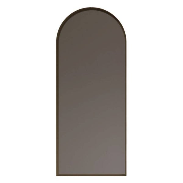 Gliss Design - Delta Ovale LED Badkamerspiegel (Mat Goud)